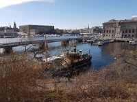 Norra Skeppsholmen in mot  Blasieholmen