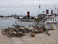 Nybroviken - såg detta på väg till Skeppsholmen.